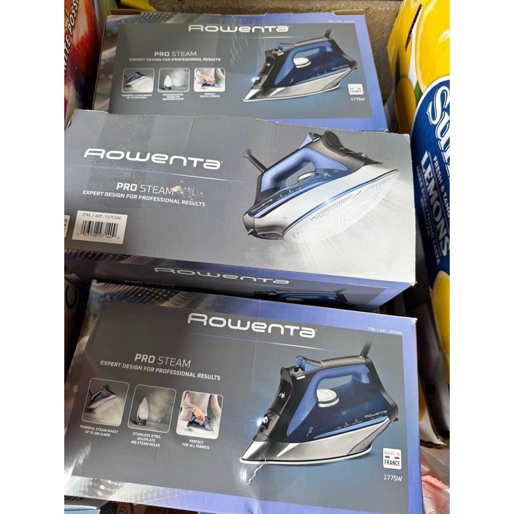 Rowenta Pro Steam Iron NEW Open box multiple available